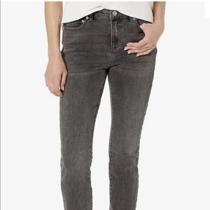 Michael Kors Denim Selma Skinny Jeans in Charcoal Wash Size 2P Petite New $98